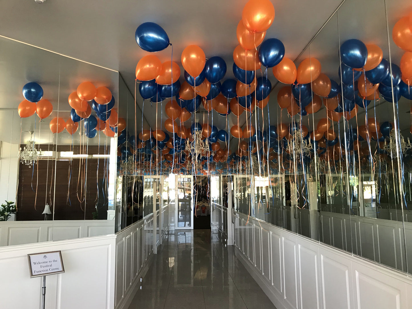 100 x Loose Ceiling Helium Balloon (Float Time 12 Hours)