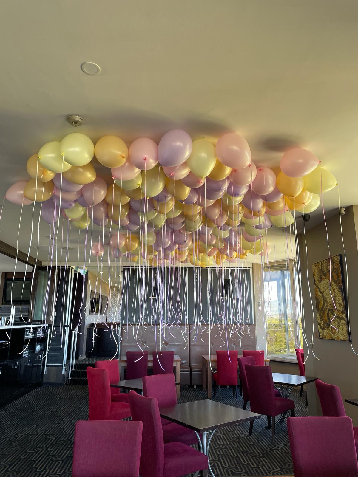 100 x Loose Ceiling Helium Balloon (Float Time 12 Hours)