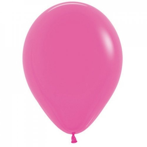 12cm (5 Inch) Fuchsia Pink Latex Balloons