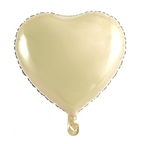 18 Inch Luxe Gold Heart Foil Balloon