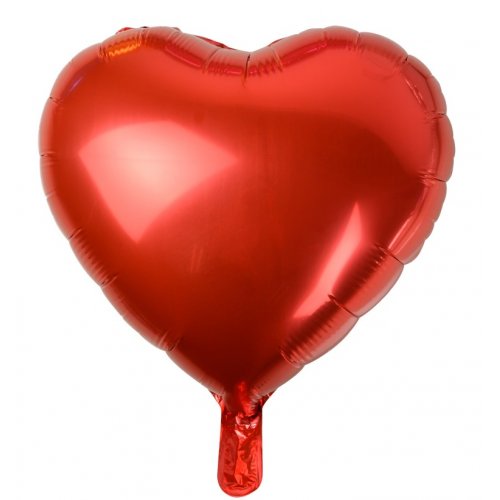 18 Inch Red Heart Foil Balloon