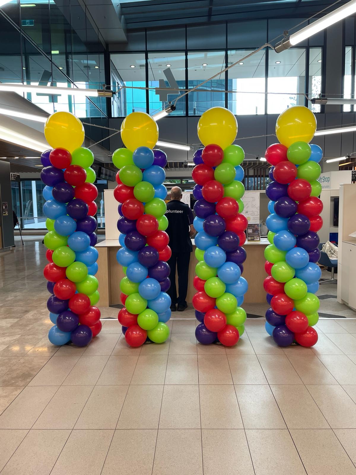 2 Meter Air Balloon Column With 45cm Latex Each