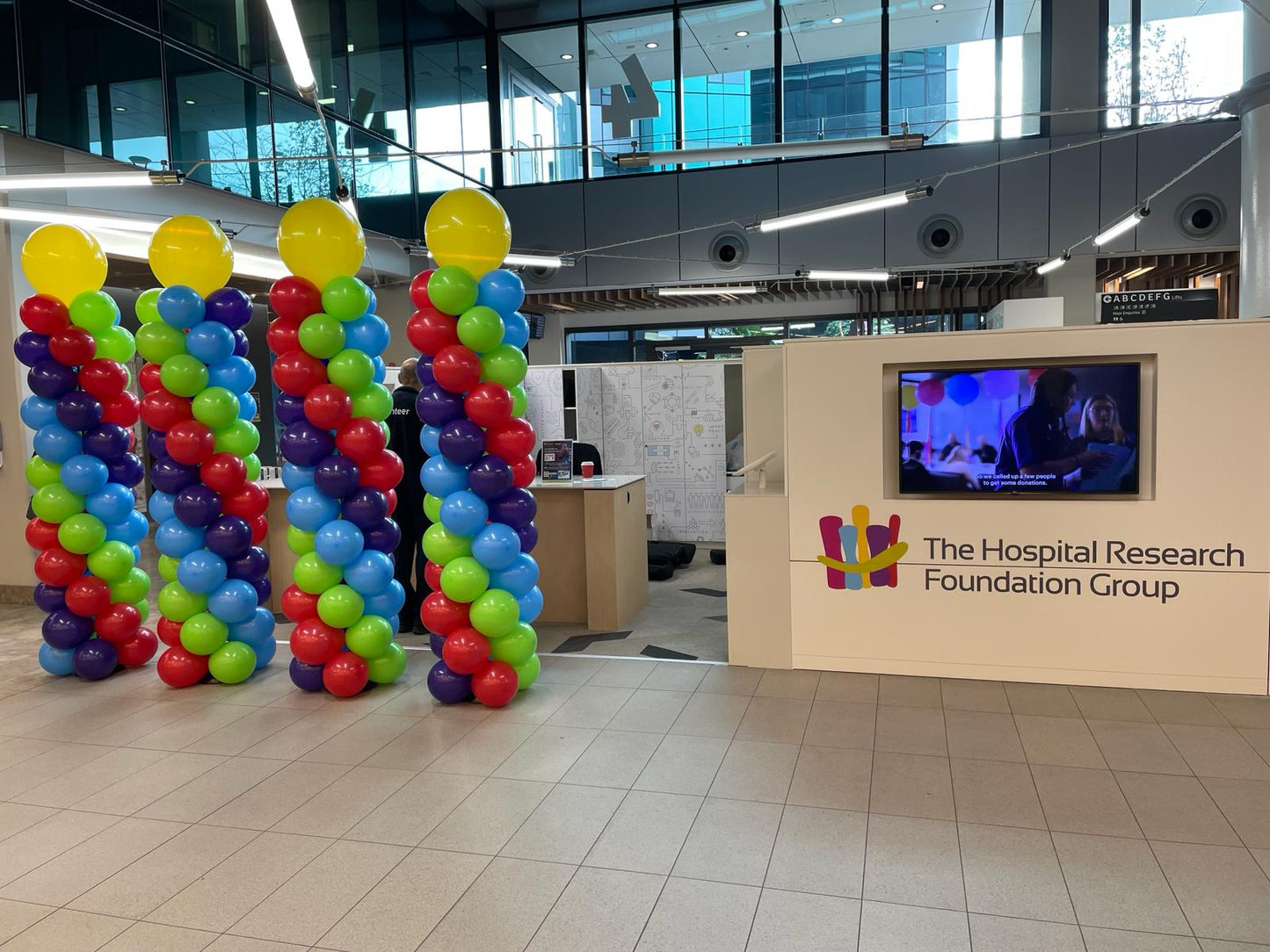 2 Meter Air Balloon Column With 45cm Latex Each