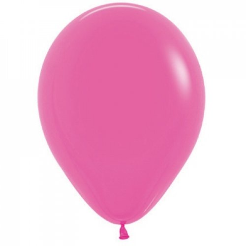 30cm (11 Inch) Fuchsia Pink Latex Balloons