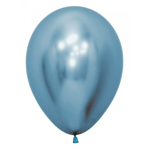 30cm (11 Inch) Reflex Blue Latex Balloons