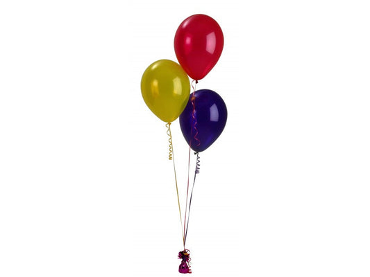 3 Helium Balloons Bouquet