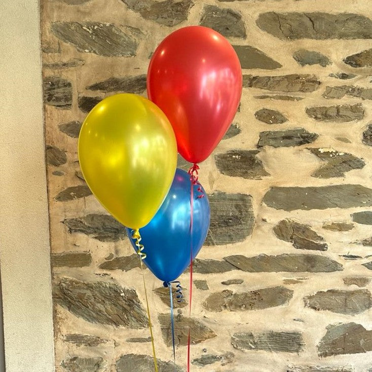 3 Helium Balloons Bouquet