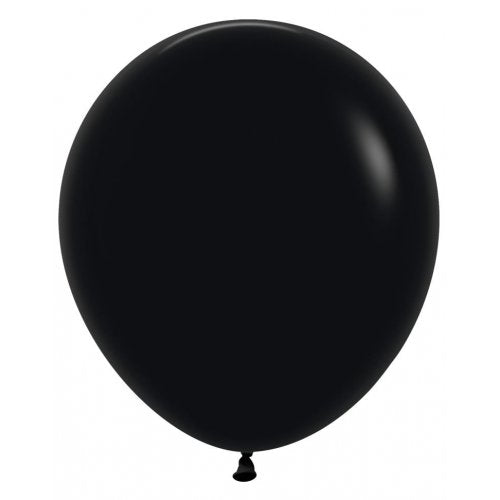 46cm Black Latex Balloons