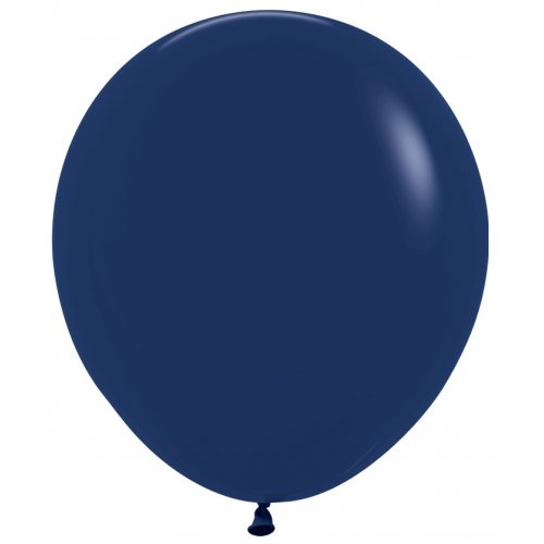 46cm Navy Blue Latex Balloons