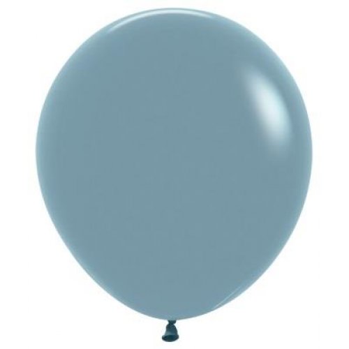 46cm Pastel Dusk Blue Latex Balloons