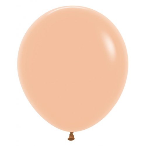 46cm Peach Blush Latex Balloons