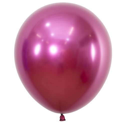 46cm Reflex Fuchsia Pink Latex Balloons