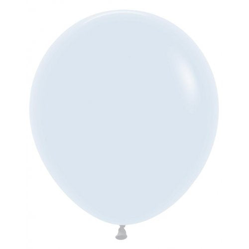 46cm White Latex Balloons
