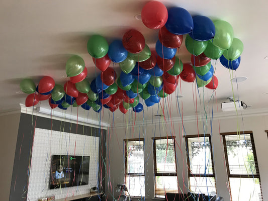 50 x Loose Ceiling Helium Balloon (Float Time 12 Hours)