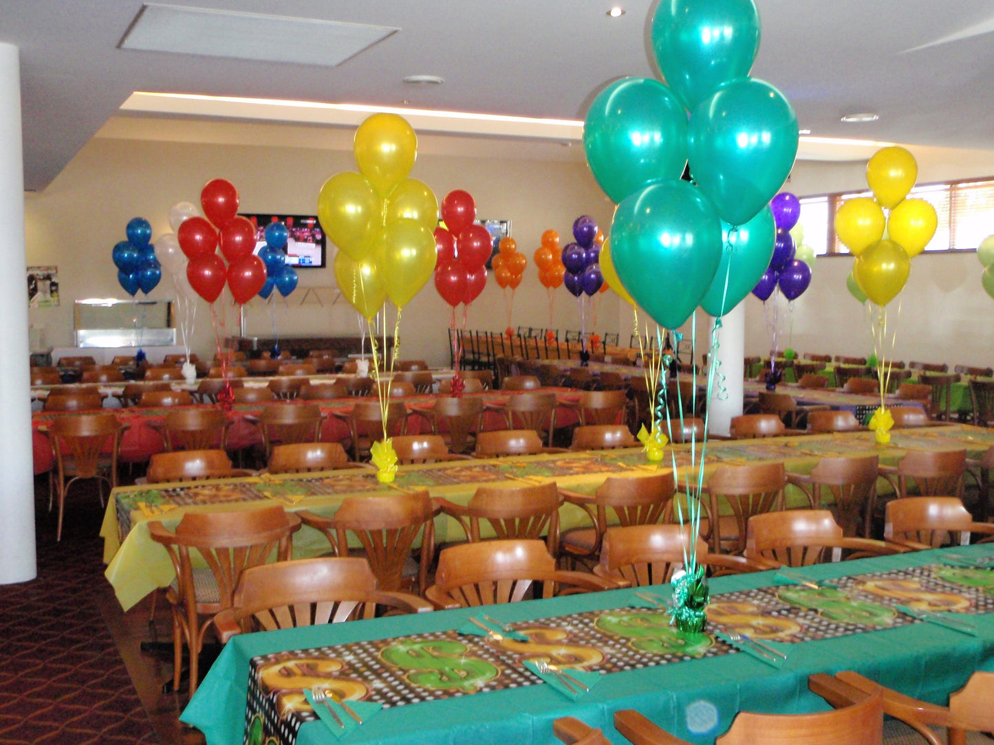 5 Helium Balloons Bouquet