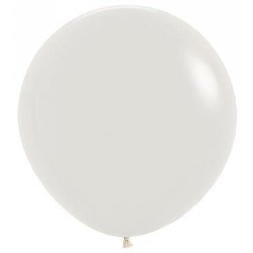 60cm Pastel Dusk Cream Latex Balloons