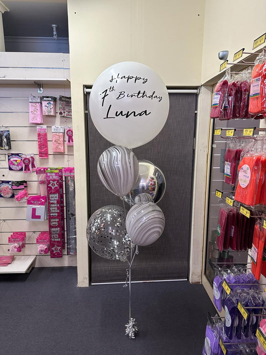 60cm Personalised Balloons Bouquet 103