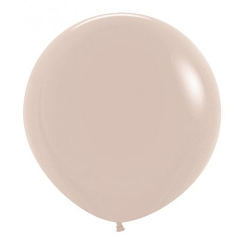 60cm White Sand Latex Balloons