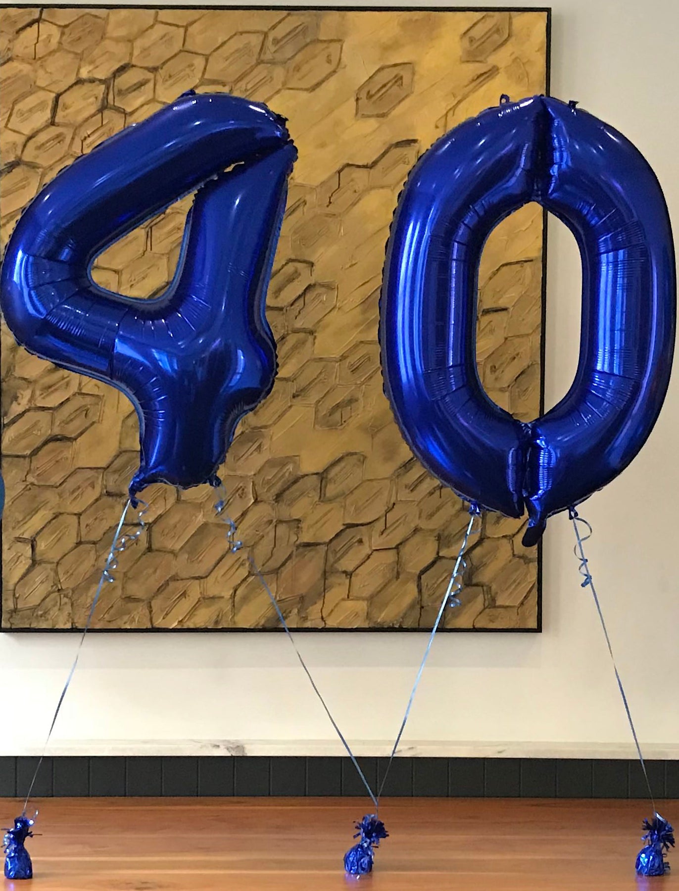 86cm Birthday Megaloon Numbers Foil Helium Balloons with Weight