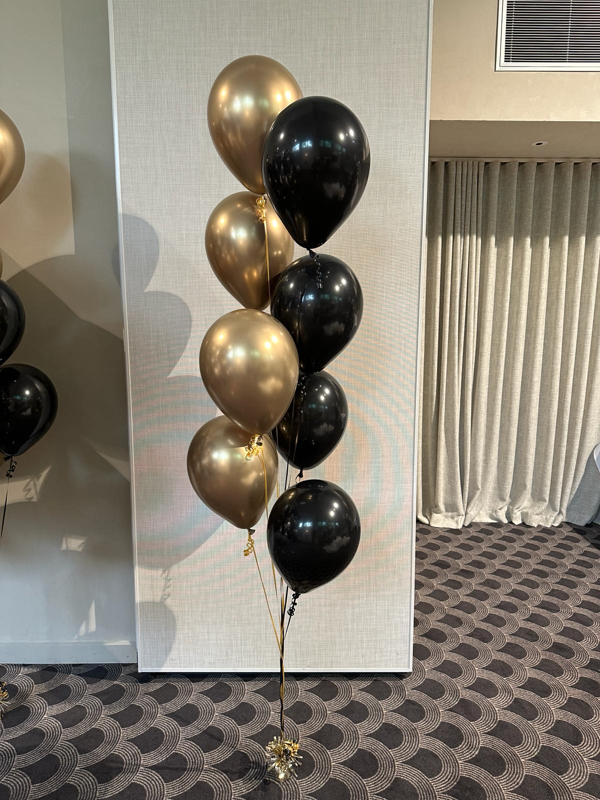 8 Helium Balloons Bouquet