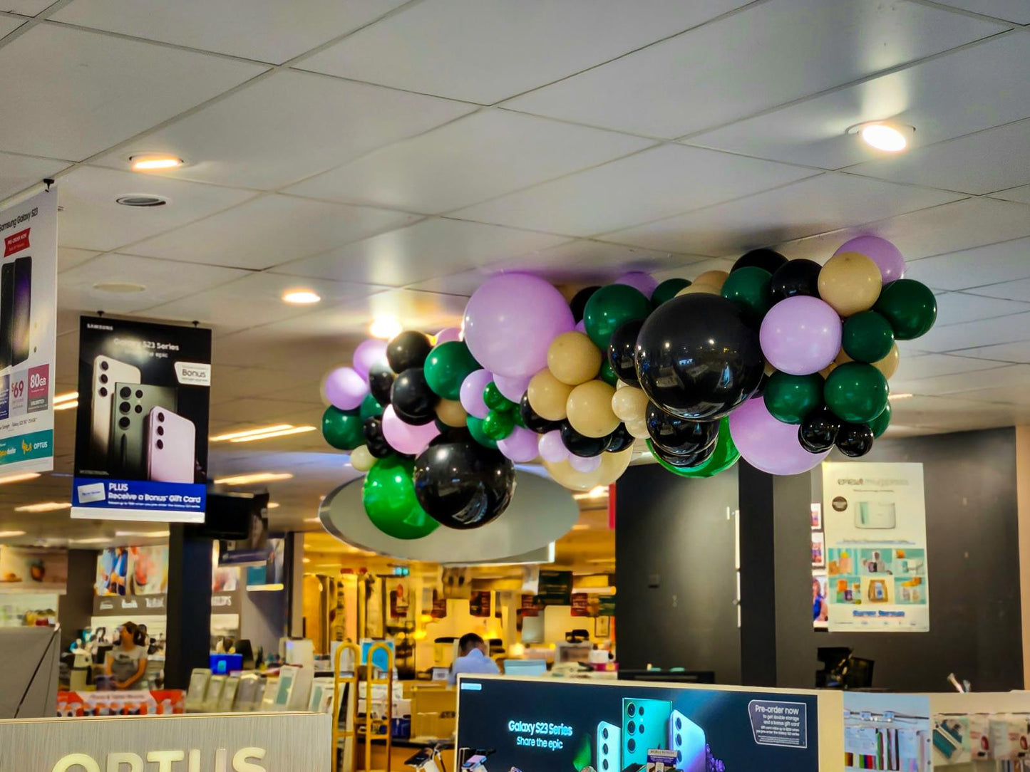 Balloon Garland Sydney - 3 Meter (Ceiling Setup)