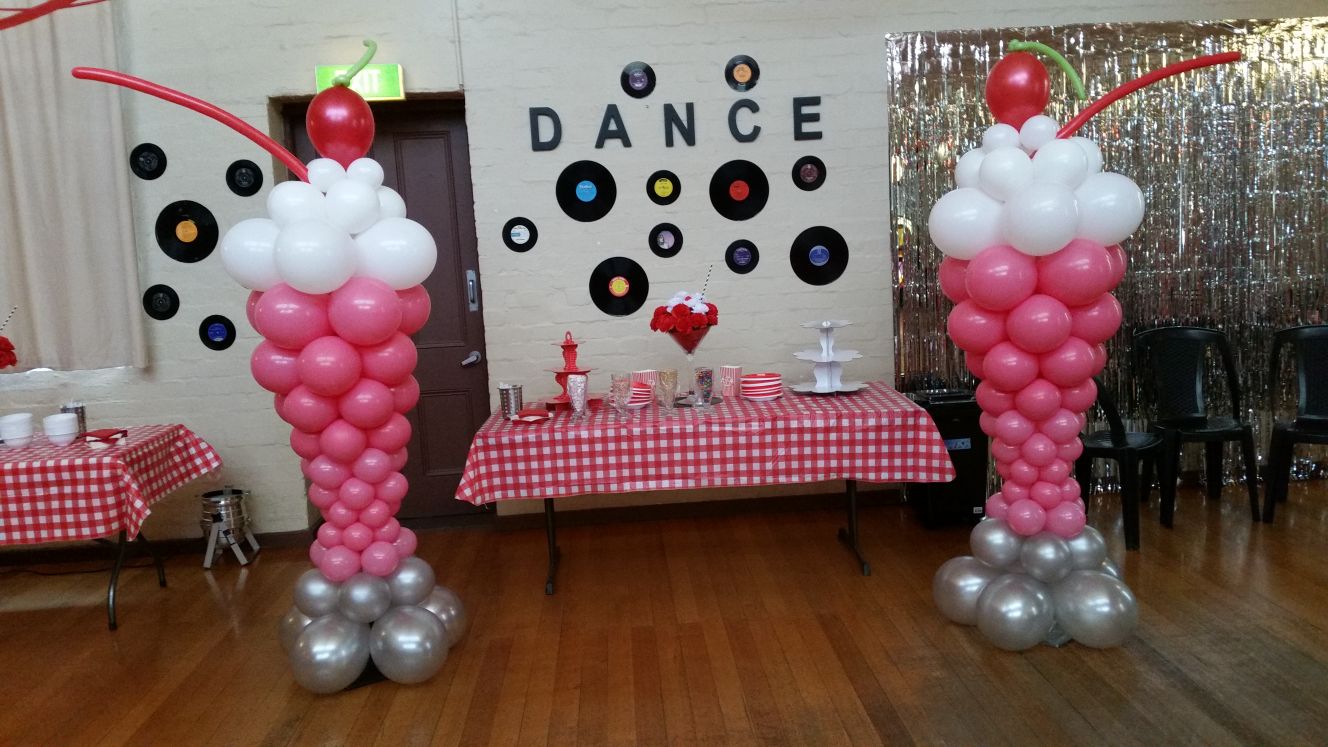 Ice Cream Balloon Column Each