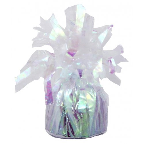 Iridescent White Balloon Weight