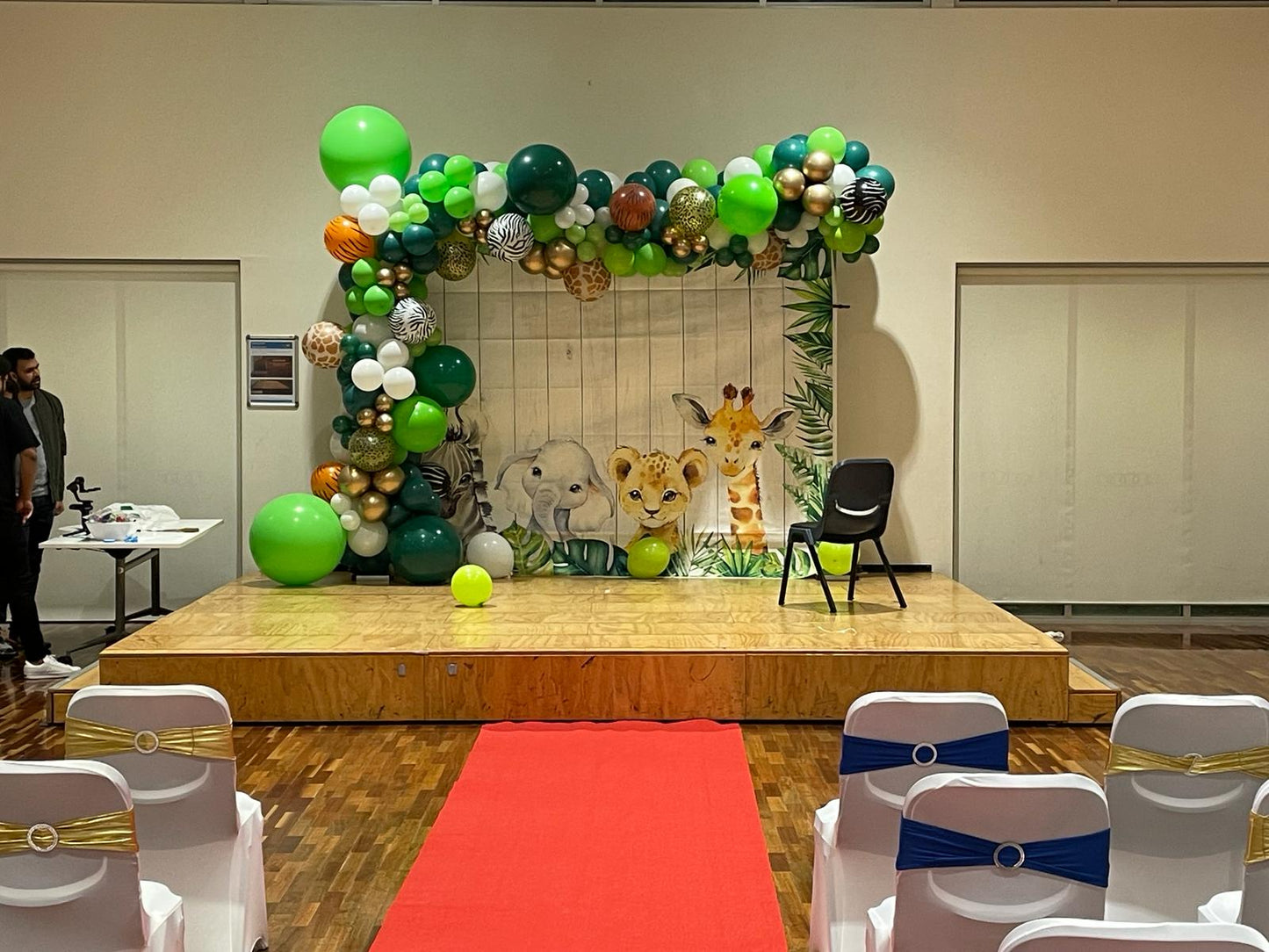 Jungle Themed Balloon Garland Sydney - 6 Meter