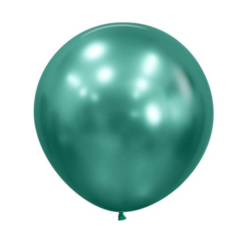 60cm Reflex Aurora Green Latex Balloons