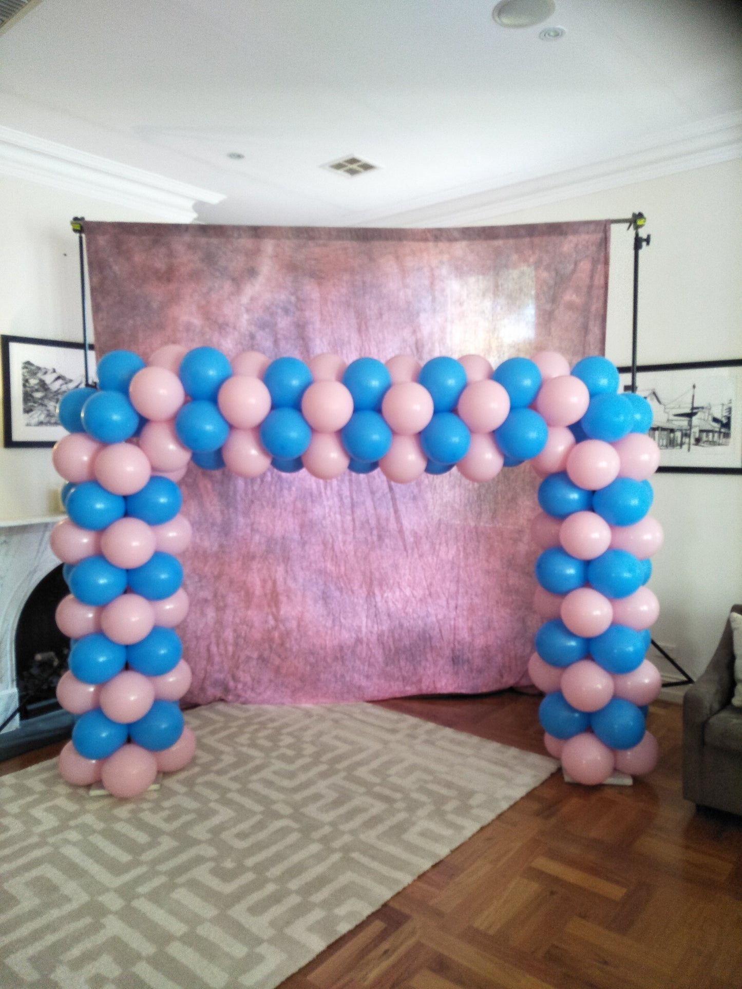 Square Balloon Arche - Double Door