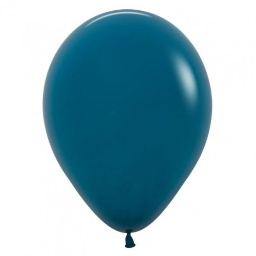 12cm (5 Inch) Deep Teal Latex Balloons