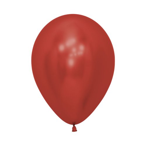 12cm (5 Inch) Reflex Red Latex Balloons
