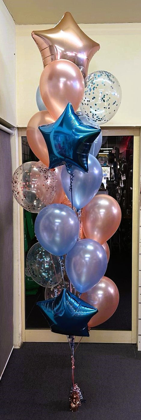 15 Helium Balloons Bouquet with 18 Inch Foil Balloons – Balloon Superstore