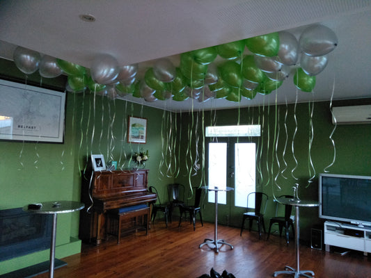 25 x Loose Ceiling Helium Balloon (Float Time 12 Hours)