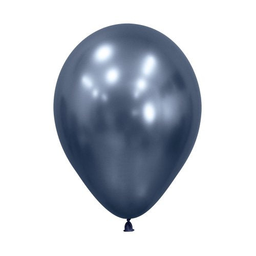 30cm (11 Inch) Reflex Galaxy Blue Latex Balloons