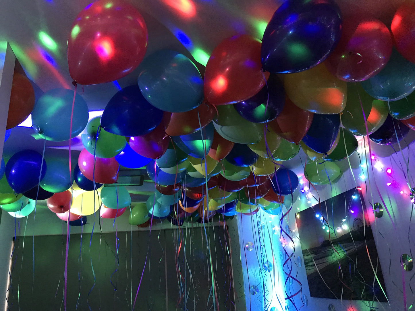 50 x Loose Ceiling Helium Balloon (Float Time 12 Hours)