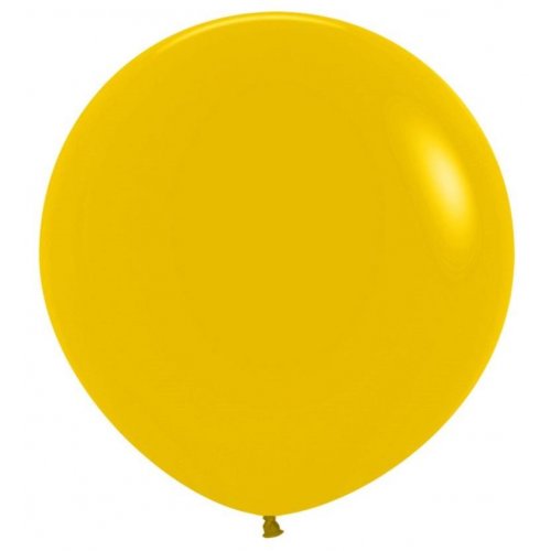 60cm Mustard Latex Balloons