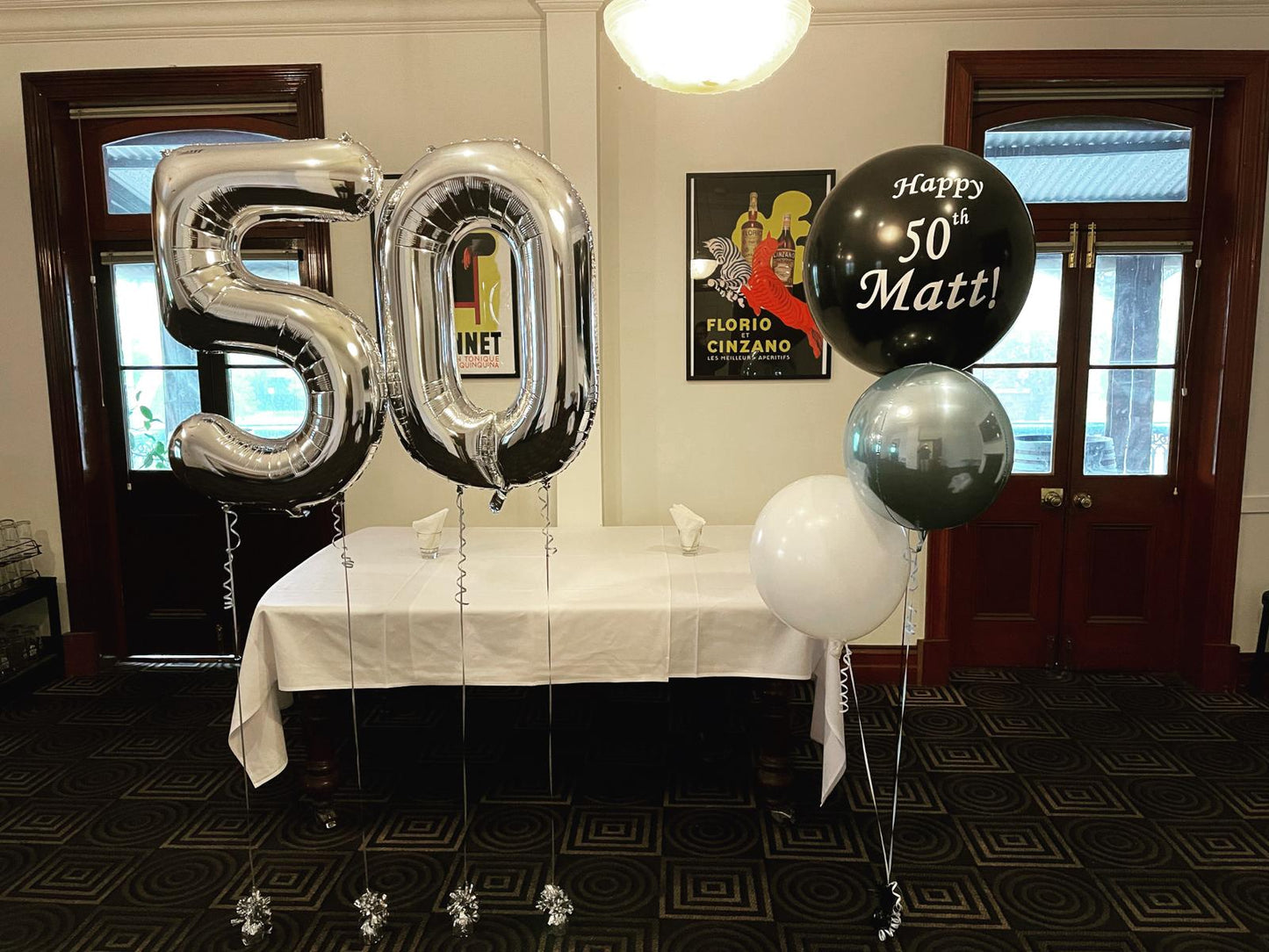 60cm Personalised Balloons Bouquet 104