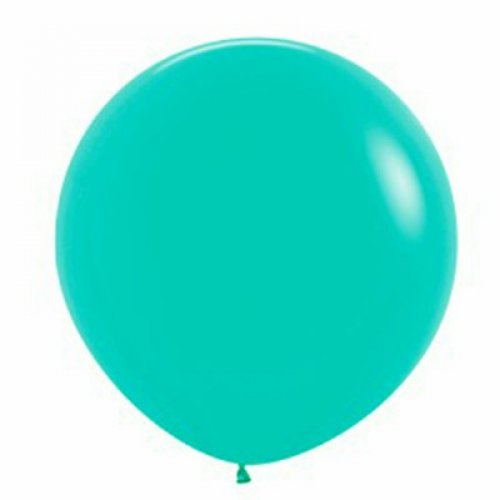 90cm Aquamarine Blue Latex Balloons
