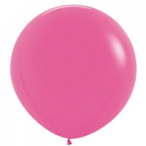 90cm Fuchsia Pink Latex Balloons