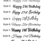60cm Personalised Balloons Bouquet 104