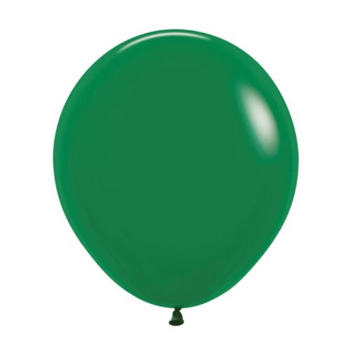 46cm Forest Green Latex Balloons