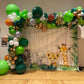 Jungle Themed Balloon Garland Sydney - 6 Meter