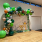 Jungle Themed Balloon Garland Sydney - 6 Meter