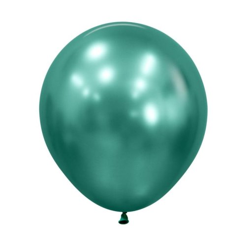 46cm Reflex Aurora Green Latex Balloons
