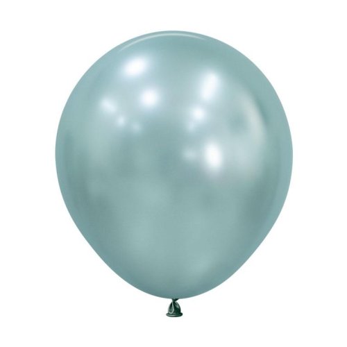 46cm Silk Cool Mint Latex Balloons