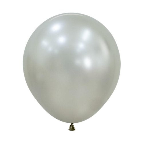 46cm Silk Cream Pearl Latex Balloons