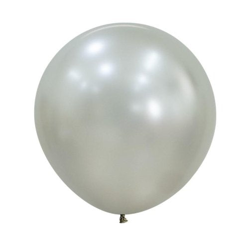 60cm Silk Cream Pearl Latex Balloons