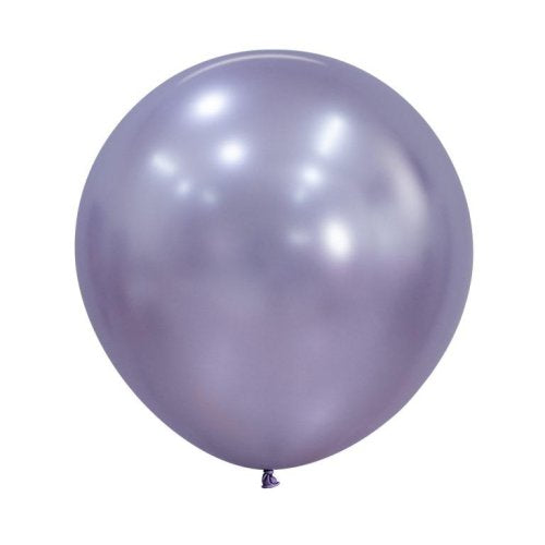 60cm Silk Light Amethyst Latex Balloons