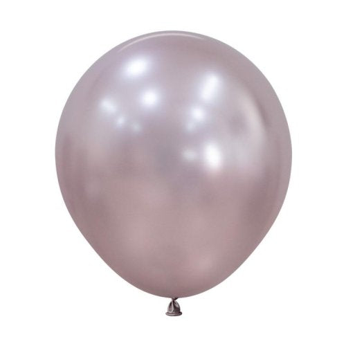 46cm Silk Pink Blossom Latex Balloons